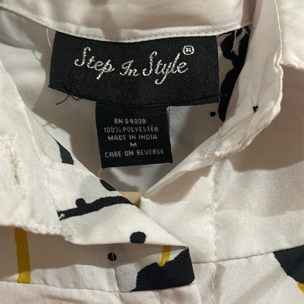 COPY - Step In style M Long Sleve Shirt Dress - Picture 2 of 4